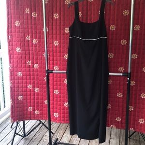 CDC black formal maxi dress